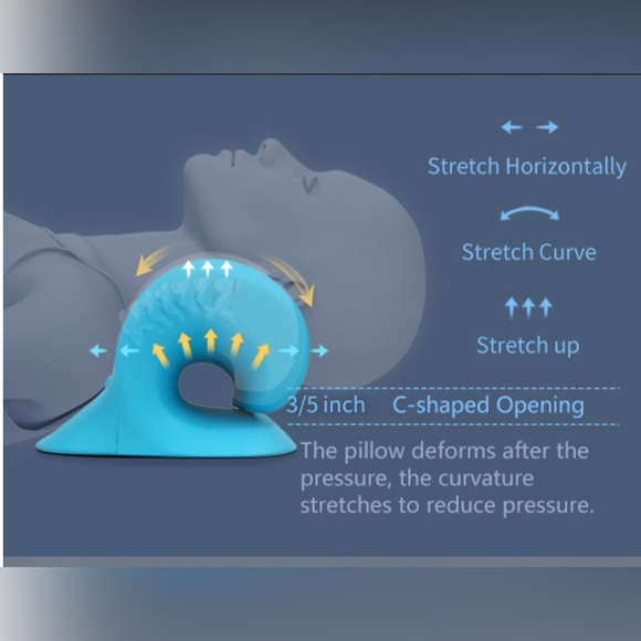 Neck and Shoulder Relaxer, Chiropractic Pillow, Spinal Realignment, Yoga - Picture 12 of 16